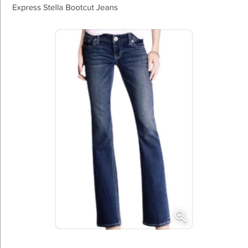GORGEOUS STELLA JEANS BY EXPRESS